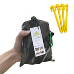Hzjoyue Outdoor Blanket (71'' X 55'') -Compact, Lightweight, Sand Proof Pocket Blanket Best For The Beach, Hiking, Travel, Campi