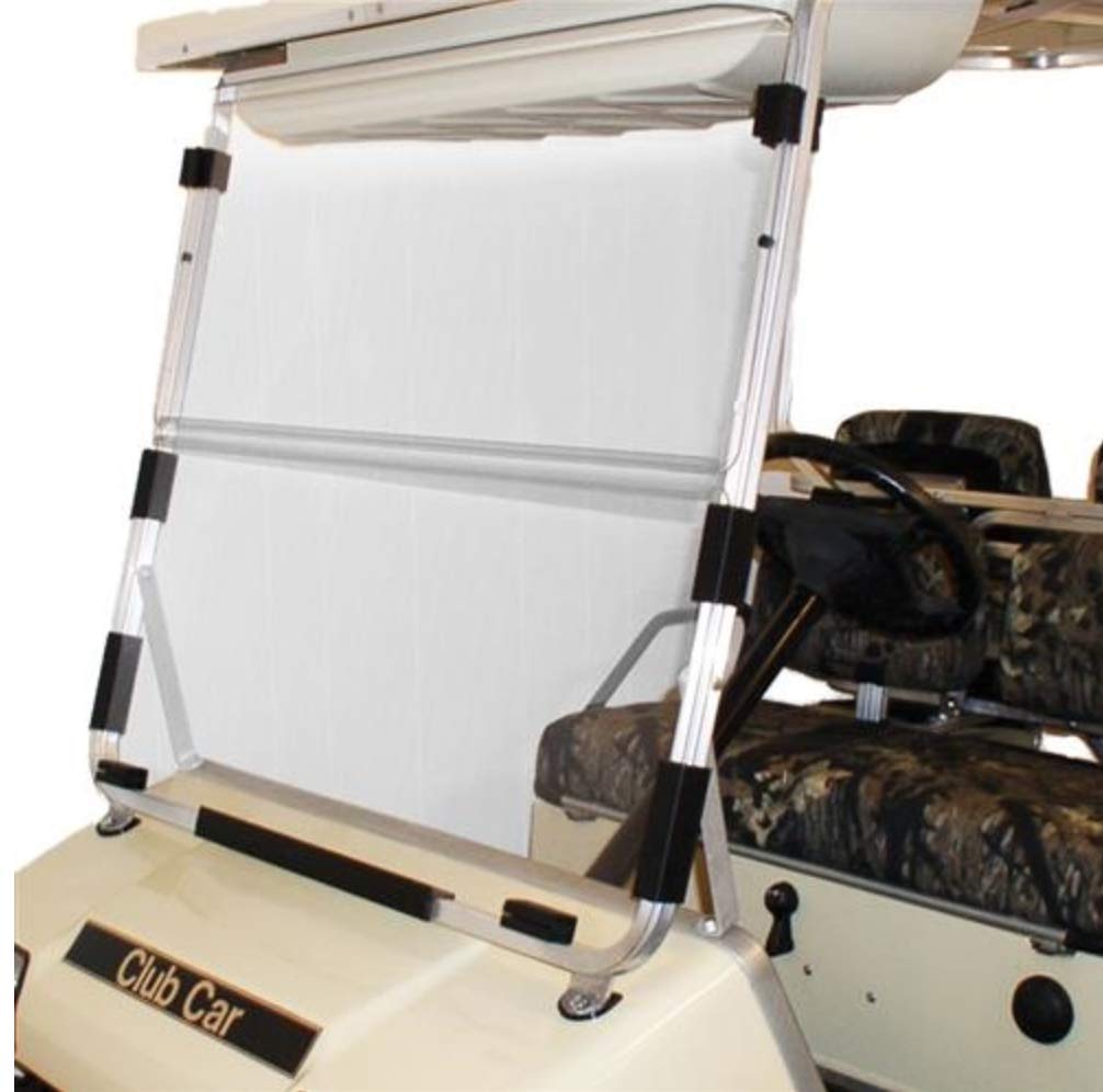 Performance Plus Carts Club Car Ds Golf Cart Fold- Down Windshield | Clear | Compatible With Ds 1982-2000.5 Models