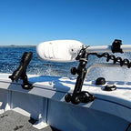 Railblaza Trolling Motor Mount Stabilizer For Bow Mount Trolling Motor, Compatible With Tracker, Crestliner, Lowe And More (Base