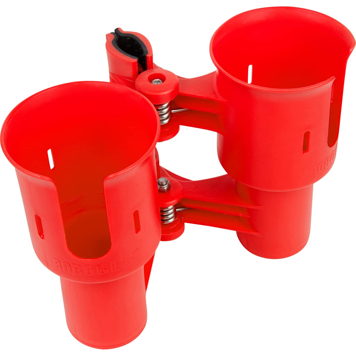 Robocup, (Red), Best Cup Holder For Drinks, Fishing Rod/Pole, Boat, Beach Chair, Golf Cart, Wheelchair, Walker, Drum Sticks, Mic