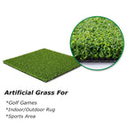 Golf Putting Green Turf (0.47'' Custom Size) Multi-Use Artificial Grass Carpet Indoor/Outdoor Rug, Golf Hitting Practice Mat In