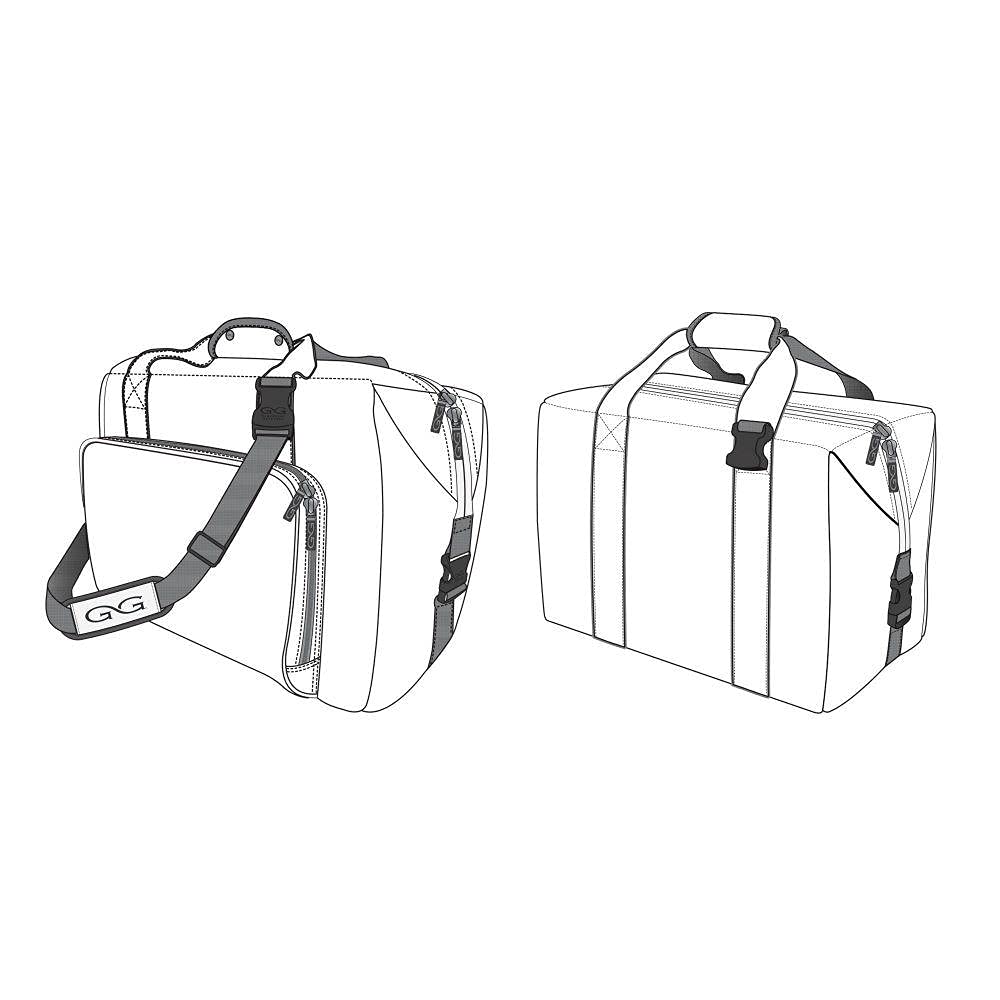 Gameguard Charcoal Cooler Bag  Branded