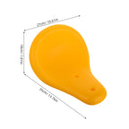 Hemoton Outdoor Playground Equipment Plastic Seesaw Seat Replacement For Kids Parks Community Areas, Yellow, 13.77 X 10.62 X 7.0