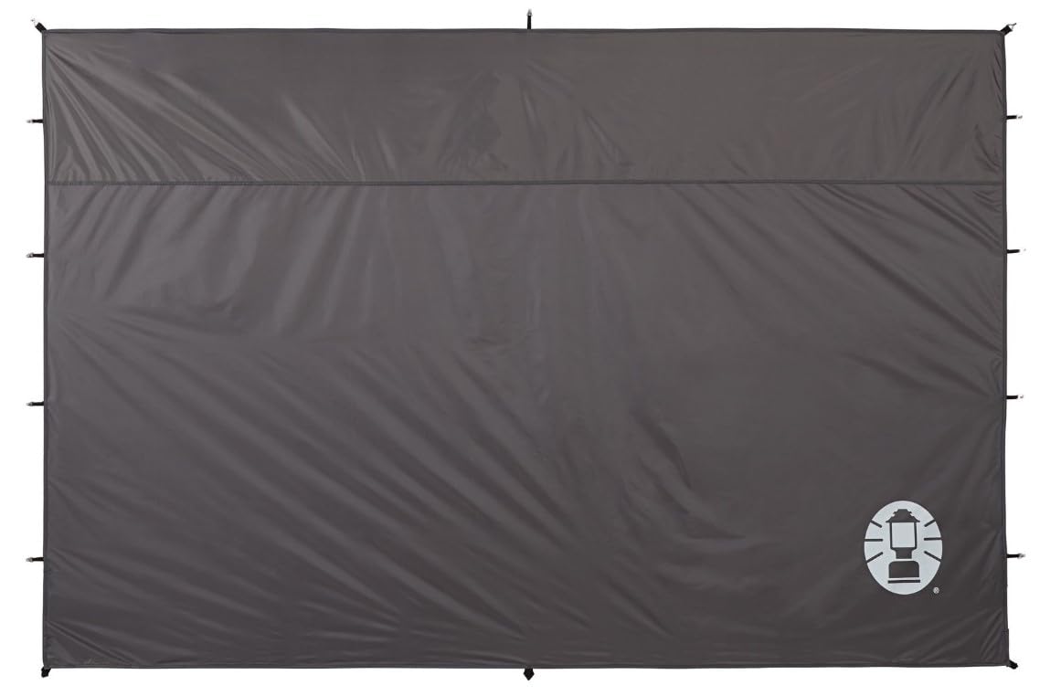 Coleman Sidewall Accessory for 10x10ft Pop-Up Canopy Sun Shelters, Removable Shelter Wall to Block Sun, Wind, & Rain, UPF 50+ Su