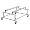 Jet Ski Stand, Watercraft PWC Dolly Boat Storage Trailer Cart Adjustable with 4 Brakes Casters,1000LB Load Capatity