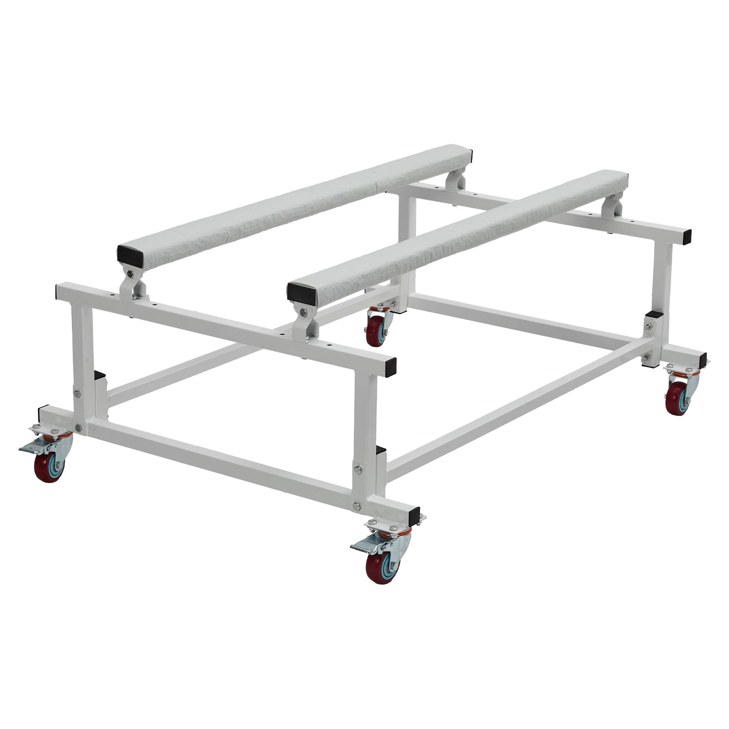 Jet Ski Stand, Watercraft PWC Dolly Boat Storage Trailer Cart Adjustable with 4 Brakes Casters,1000LB Load Capatity