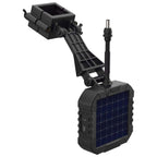 American Hunter 6V Power Universal Versatile Durable Solar Panel With Battery And Mounting Brackets Included For Game Feeders,Bl