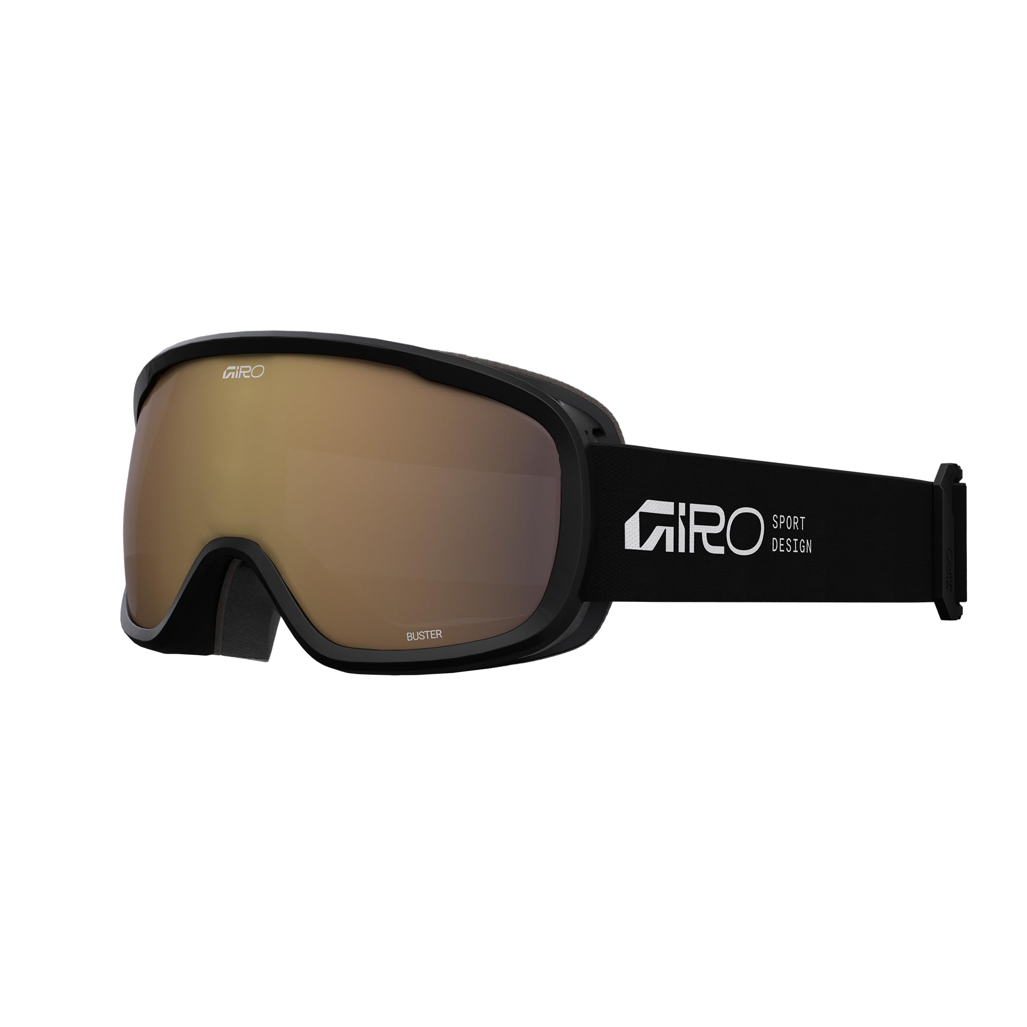 Giro Buster Kids Snow Goggle Black Stacked - Amber Rose