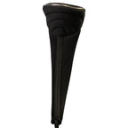 Black Golf Zipper Head Cover #9 Fairway Wood Metal Headcover Neoprene Traditional Plain Protective Cover Fits All Fairway Golf C