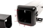 Rear Seat Trailer Hitch With Receiver By Golf Cart King