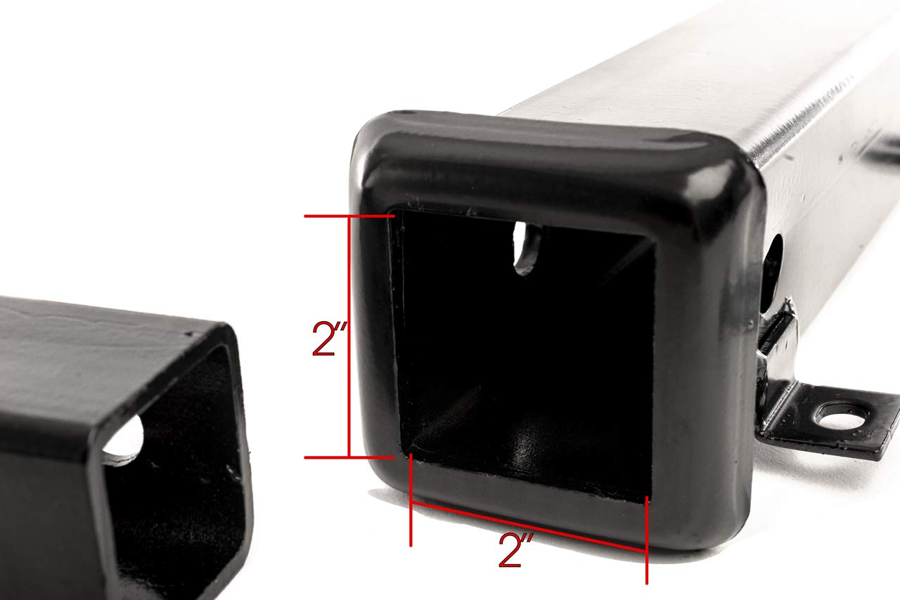 Rear Seat Trailer Hitch With Receiver By Golf Cart King