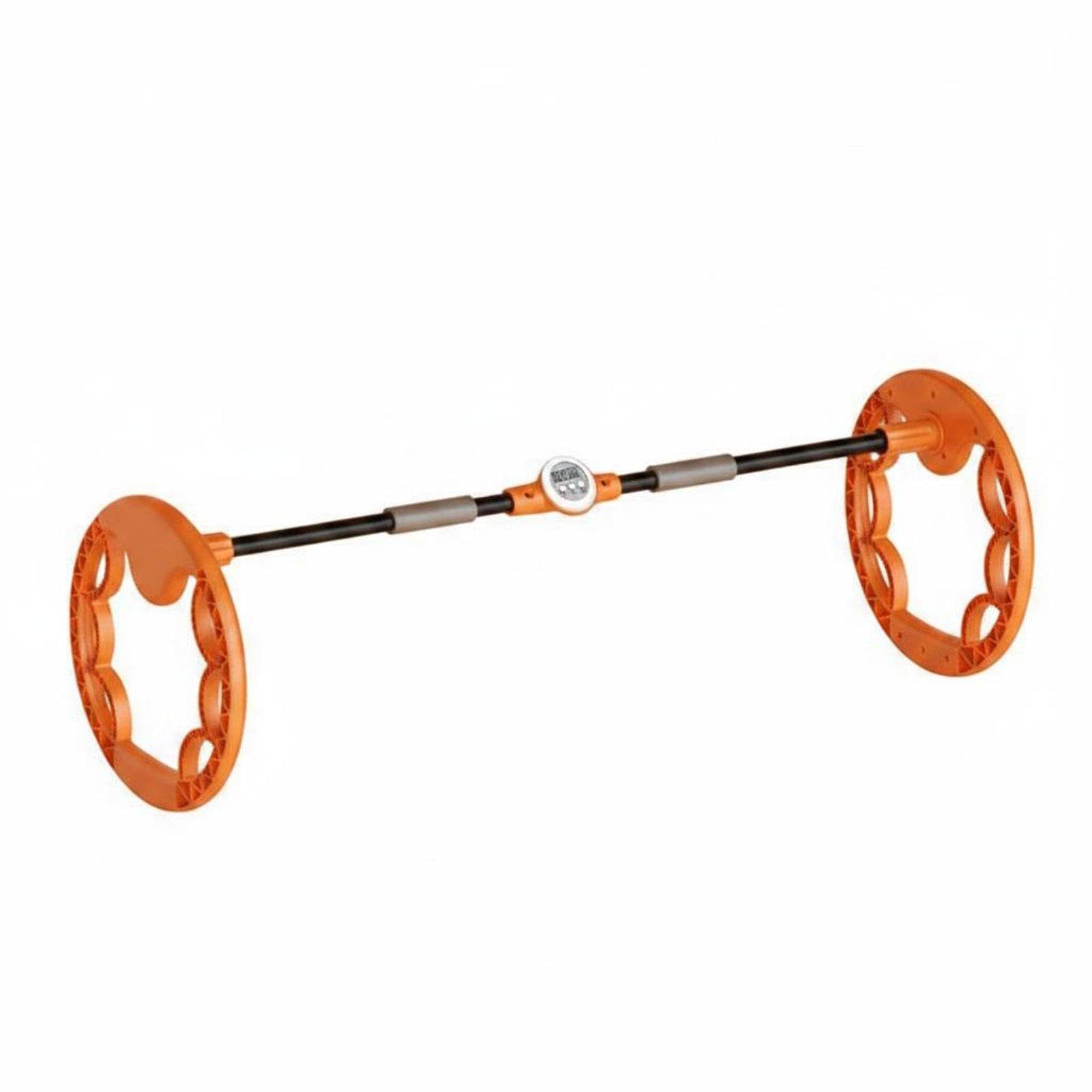 MERISHOPPDouble Wheel Fitness Wheel Silent Bearing Double Wheel Abdominal Roller MultiFunction Portable Core for Indoor Yellow|