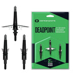 Centerpoint Archery Axcpbh100 Deadpoint 100-Grain Mechanical Broadhead, 3-Pack