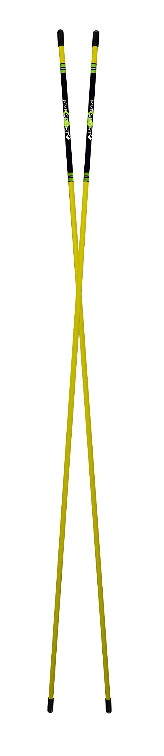 Mvp Sport Golf Alignment Rods (Morodz) Training Aid 2-Pack (Yellow