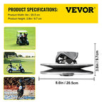 Vevor Golf Cart High Torque Driven Clutch For Club Car Ds & Precedent 1997 To Up Club Car 4-Cycle Gas Golf Cart Model, Silver