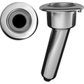 Mate Series Elite Screwless Stainless Steel 15 Rod & Cup Holder - Drain - Round Top