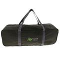 UJEAVETTE Outdoor Travel Duffel Bag Camping Equipment Zipper Storage Bag Green M