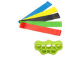 Gtc Combo Of Exercise Fitness Resistance Loops Bands For Men And Women (Rb 51) With Hand Finger Exercise Band Rf5 (Pack Of 1)