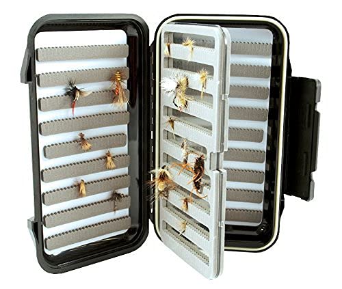 Fly Box-Large Fishing ''Go To'' Fly Box With Swing Leaf Center