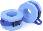 Foam Swim Aquatic Cuffs, Water Aerobics Float Ring Fitness Exercise Set, Ankles Arms Belts With Quick Release Buckle For Swim Fi