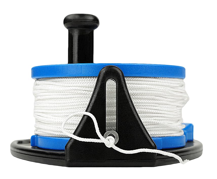 270Ft Scuba Dive Reel Kayak Anchor With Thumb Stopper For Safety Underwater Diving Snorkeling, Cave And Wreck Exploration, Recre