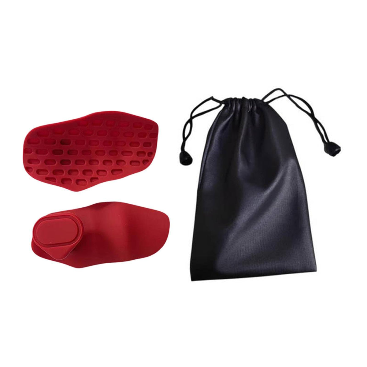 Heavenglow Gym Grips For Weight Lifting Anti Slip Workout Grips For Sports Bodybuilding Drawstring Bag | Gloves Straps & Hooks |