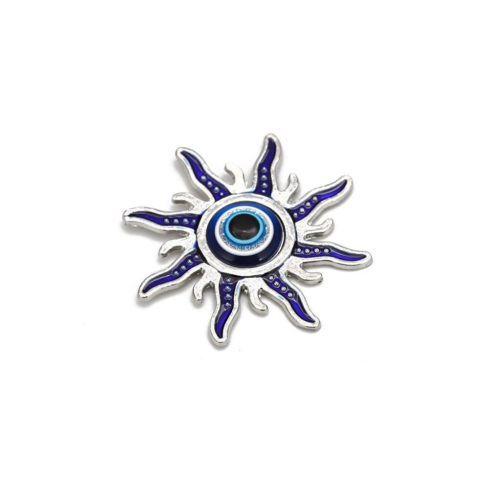 Blue Beads Home & Decor Magnets Evil Eye Sun Fridge Magnet Refrigerator Sticker  Sign Of Good Luck & Protection Unique Trending