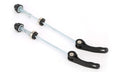 AiTuiTui 1 Pair MTB Quick Release Skewers Bike QR, 145/180 mm Road Mountain Bicycle Wheel Hub Front and Rear Clip Bolt Lever Axl