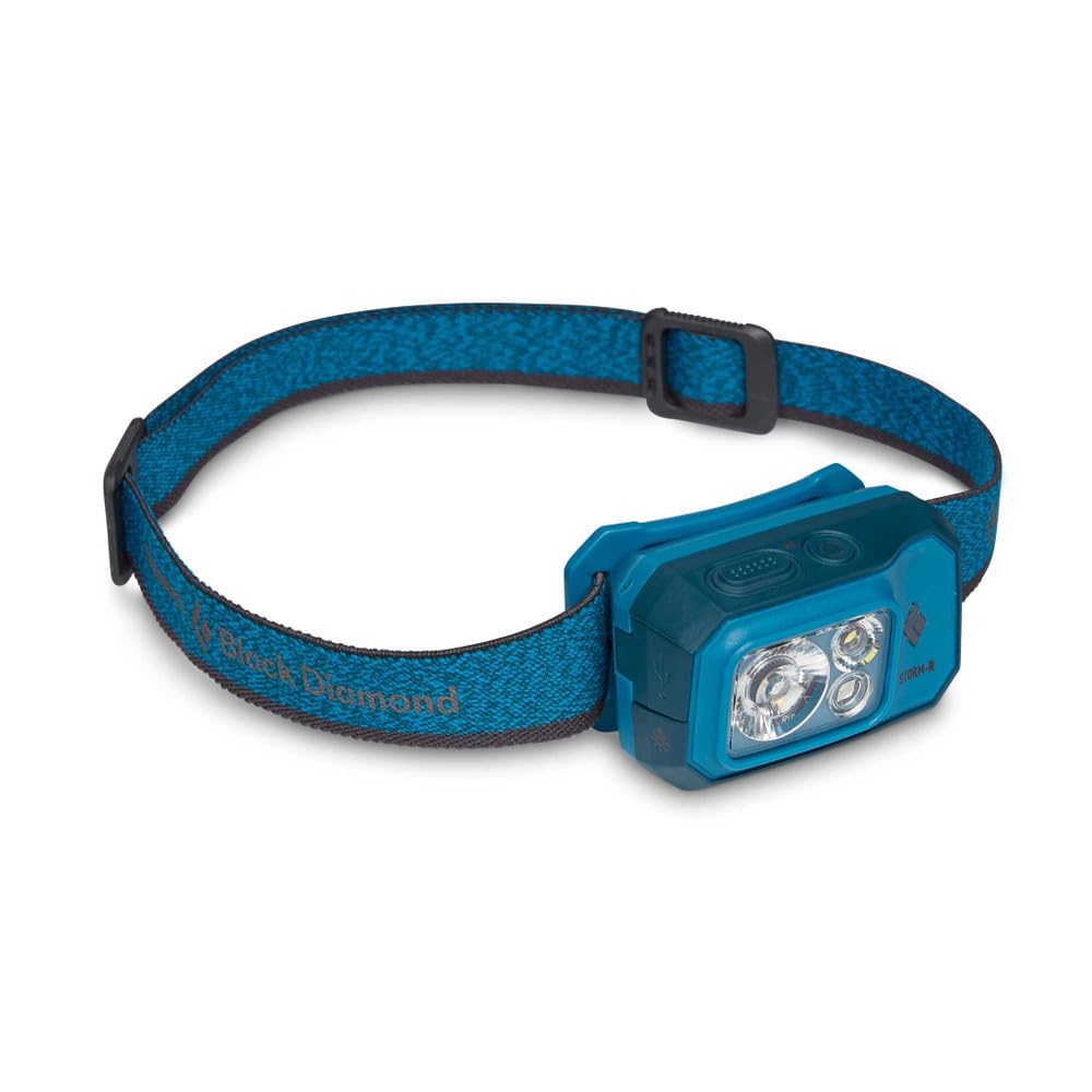 BLACK DIAMOND Storm 500-R Headlamp, Azul