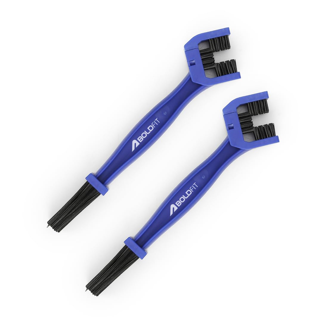 Boldfit Bike Chain Cleaner Brush Soft & Long Bristles MultiPurpose Ideal for Quick Cleaning of Cycles, Motorcycles Cycle Access