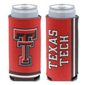 Wincraft NCAA Texas Tech Red Raiders Slim Can Cooler, Team Colors, One Size