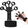 Dff Finger Strengthener Hand Grip Strengthener,Grip Strength Trainer,6 Resistant Level Finger Exerciser & Hand Strengthener,Fing