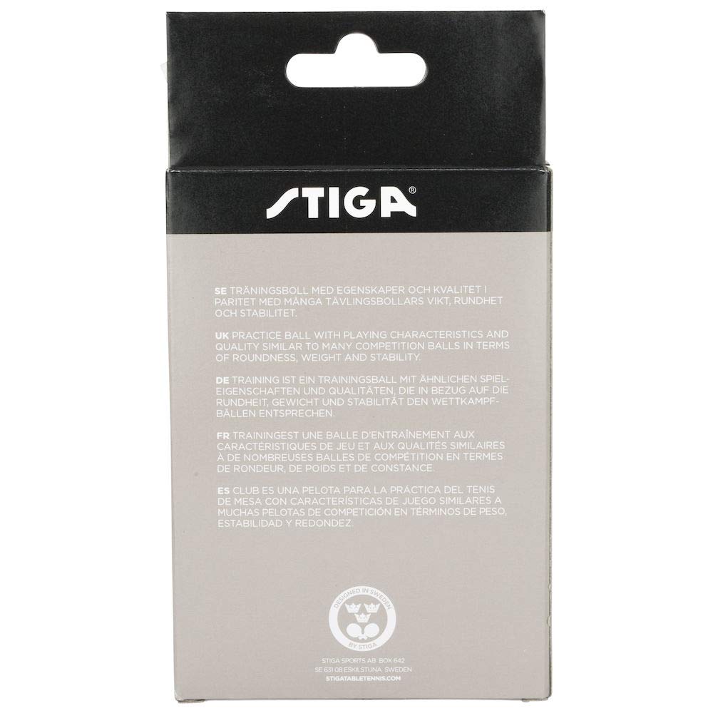 Stiga Training 40+ Table Tennis Balls (6 Balls)