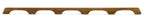 Whitecap 60108 Teak Handrail - 5-Loop