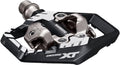 SHIMANO Pedals PD-M8120 Deore XT Trail Wide SPD Pedal, Black, 9/16 inches, PDM8120