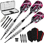 Viper Grim Reaper 80% Tungsten Soft Tip Darts With Storage/Travel Case, Coarse Knurling, 16 Grams
