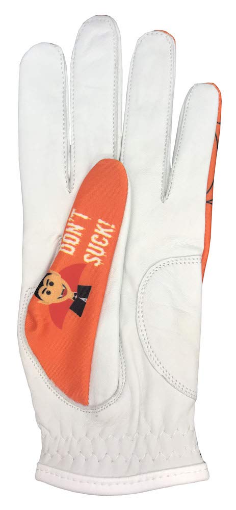 Giggle Golf Women'S Golf Glove (X-Large, Worn On Right Hand, Orange Halloween)