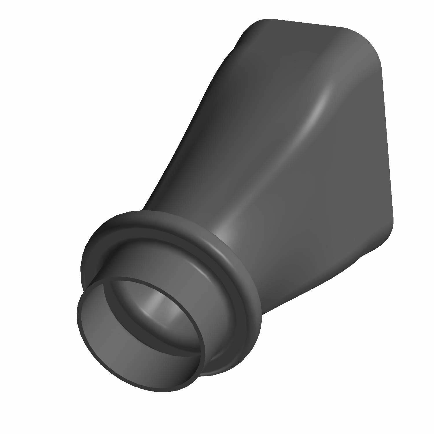 Polaris Airbox Intake Tube, Genuine OEM Part 5438989, Qty 1