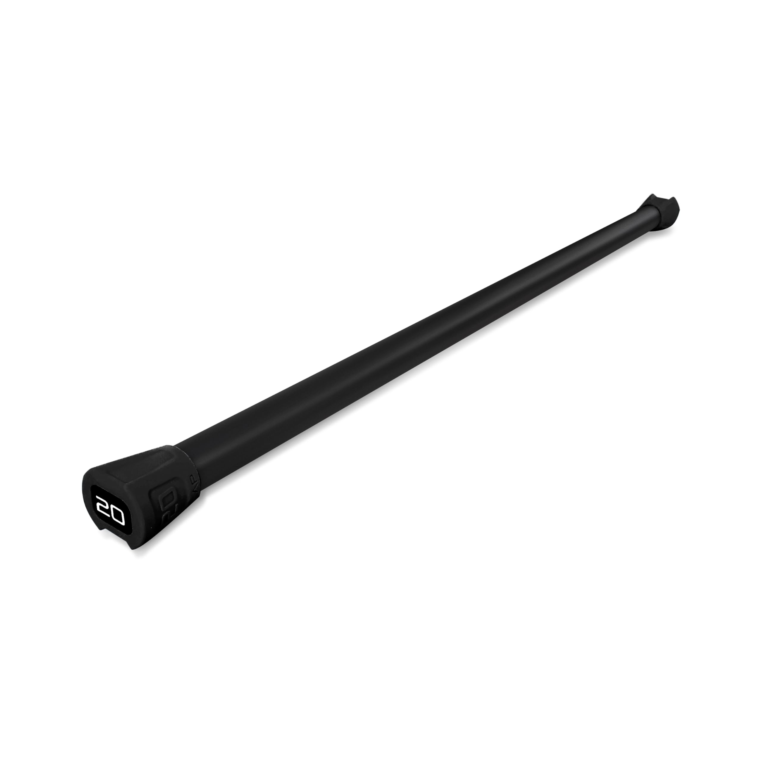 Cap Barbell Weighted Body Bar, Black, 20 Lbs