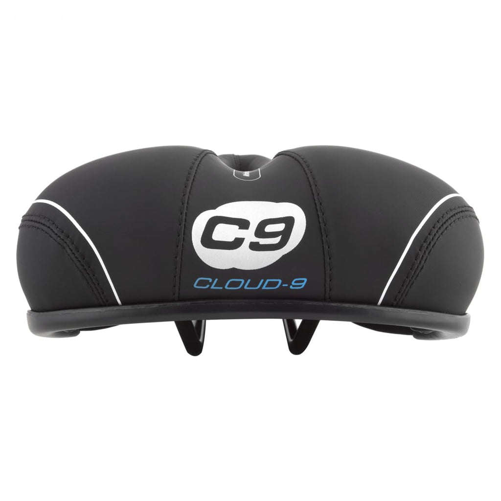 Sunlite Cloud-9 Bicycle Non-Suspension Comfort Saddle, Comfort Select, Tri-Color