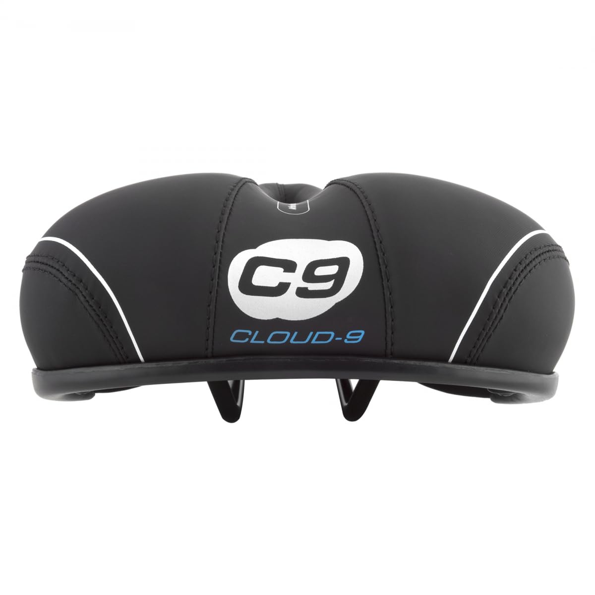 Sunlite Cloud-9 Bicycle Non-Suspension Comfort Saddle, Comfort Select, Tri-Color