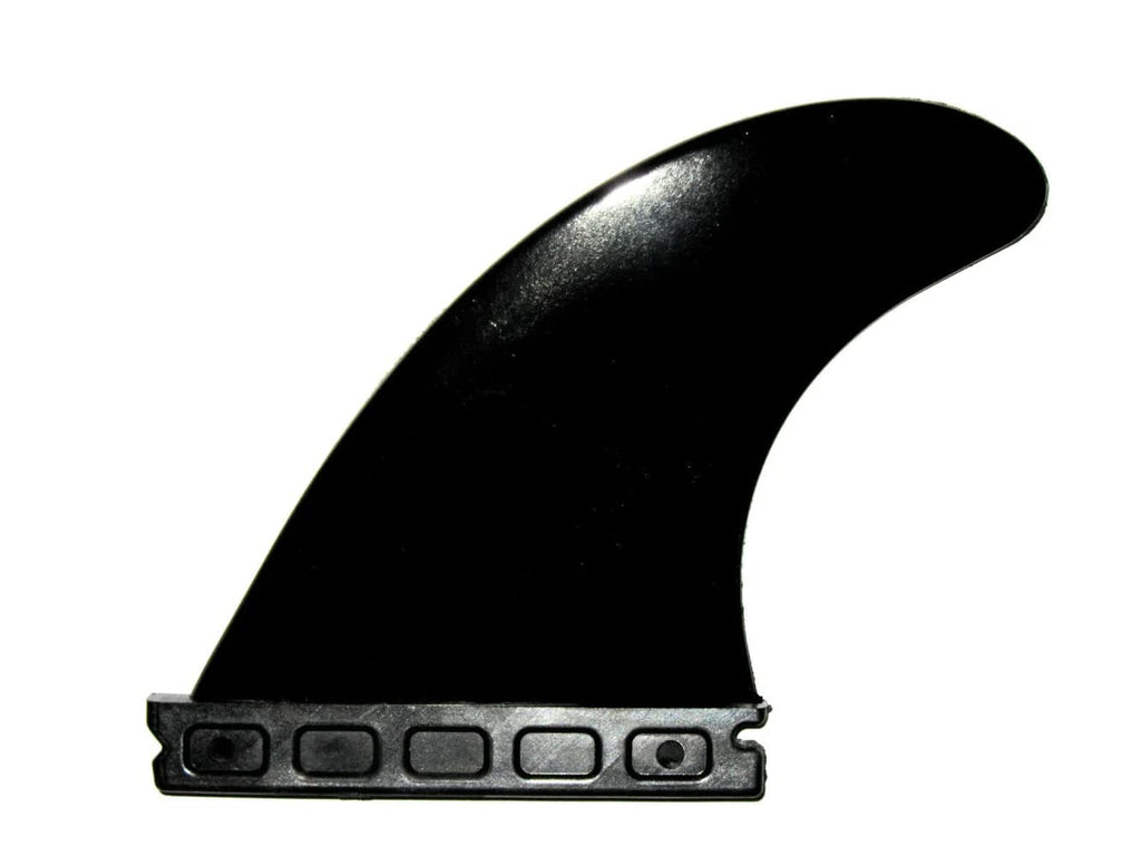 Dorsal Surfboard Fins Quad 4 Set Future Compatible Black Medium Glass Filled Nylon With Flexcore