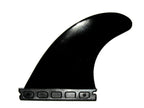 Dorsal Surfboard Fins Quad 4 Set Future Compatible Black Medium Glass Filled Nylon With Flexcore