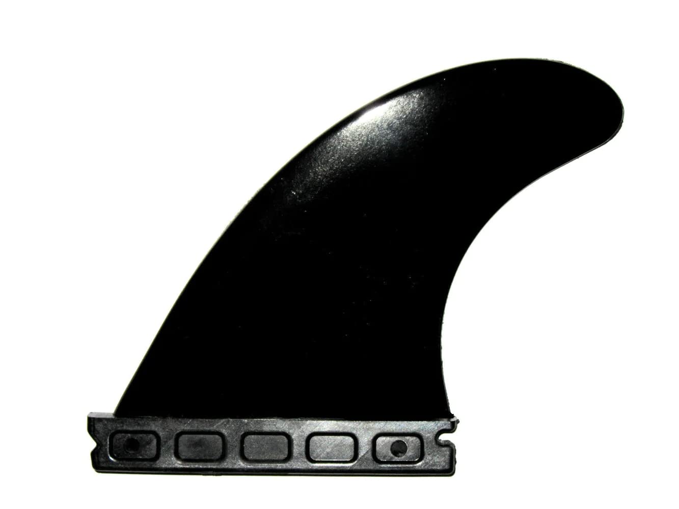 Dorsal Surfboard Fins Quad 4 Set Future Compatible Black Medium Glass Filled Nylon With Flexcore