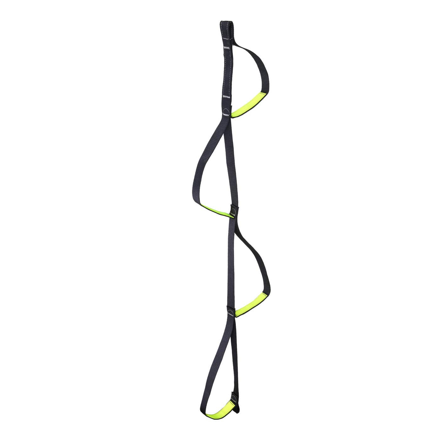 Wildken Climbing Aider 4 Step Foot Ascender Loop Climbing Rope Ladder Etrier Aid Tool for Rock Climbing Mountaineering Caving Re