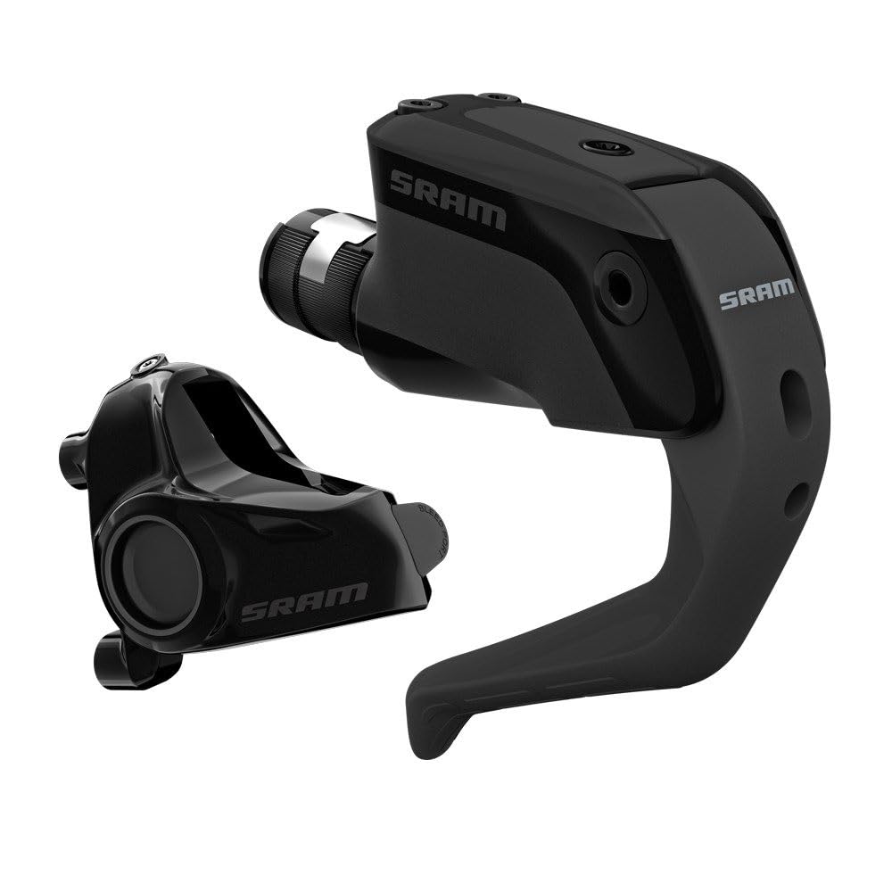 SRAM S900 Aero Disc Brake and Lever - Rear, Hydraulic, Flat Mount, Black, A1