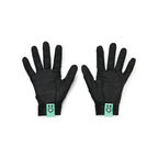 Under Armour Womens Radar Softball Gloves , (002) Black / Antifreeze / Antifreeze , Medium