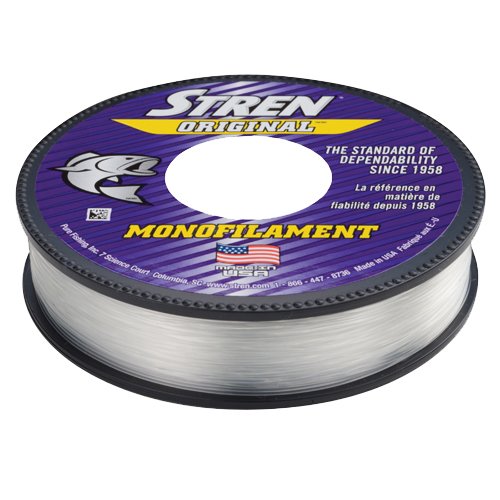 Stren Original, Clear/Blue Fluorescent, 10Lb | 4.5Kg Monofilament Fishing Line, Suitable For Freshwater Environments