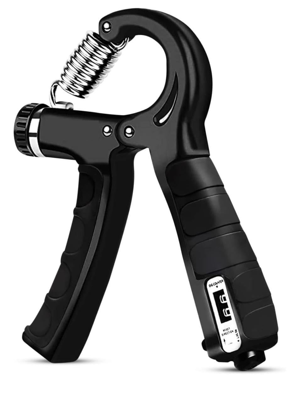 SNULOZA Adjustable Hand Gripper 60kg for Men & Women | Forearm, Finger & Wrist Strengthener | Hand Grip Exerciser for Gym Workou