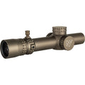 Nightforce NX8 1-8x24mm F1 Dark Earth Riflescope - First Focal Plane (FFP), FC-MOA Reticle, 0.5 MOA, Daylight Visible Illuminati